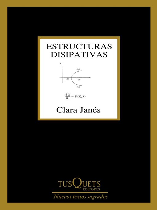 Cover image for Estructuras disipativas